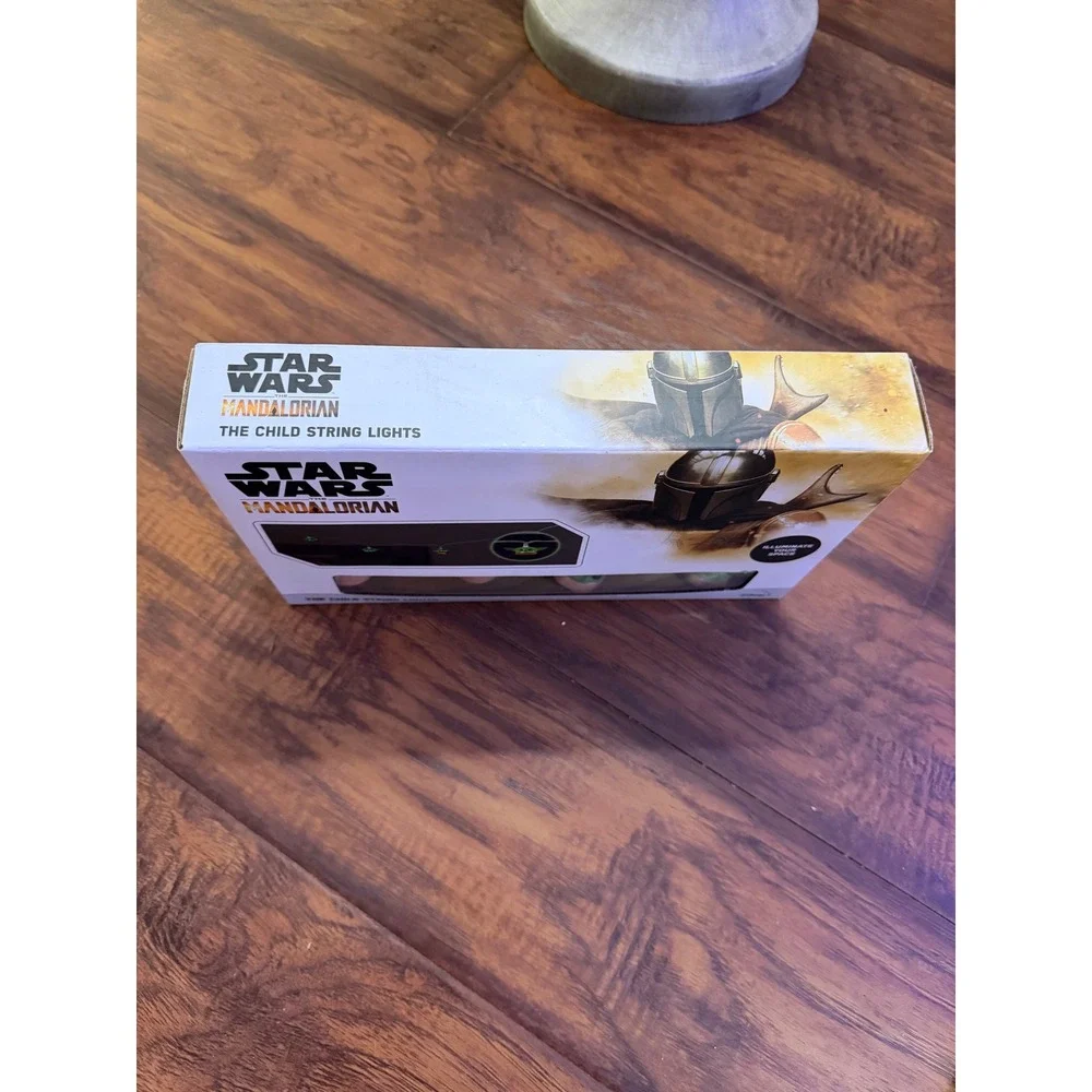 Star‎ Wars Baby Yoda String Light 5000K Cool White, 10 LED Lights Christmas Kids
